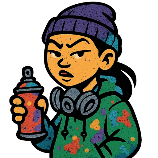 Sasha, graffiti artist